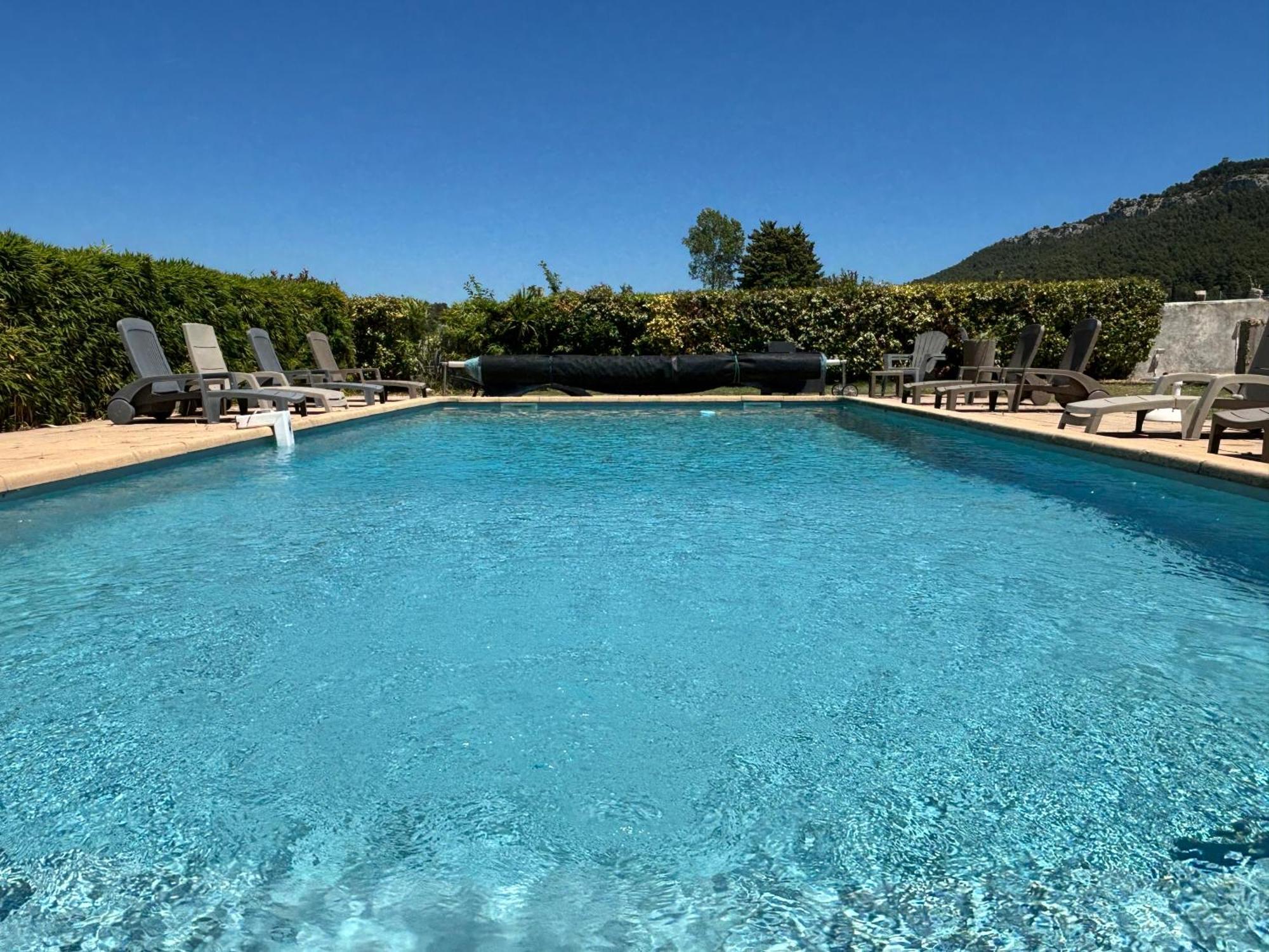 Appart. 4 Pers A 6 Kms De Cassis Avec Acces Piscine Рокфор-ла-Бедуль Екстер'єр фото