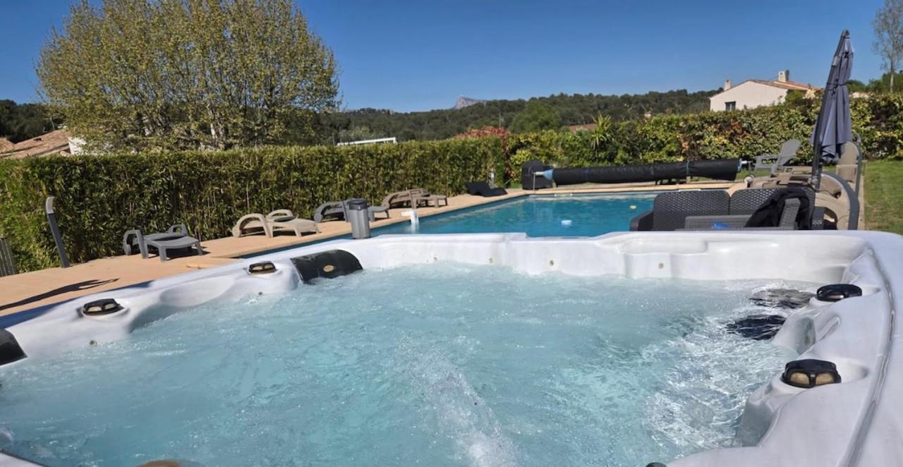 Appart. 4 Pers A 6 Kms De Cassis Avec Acces Piscine Рокфор-ла-Бедуль Екстер'єр фото